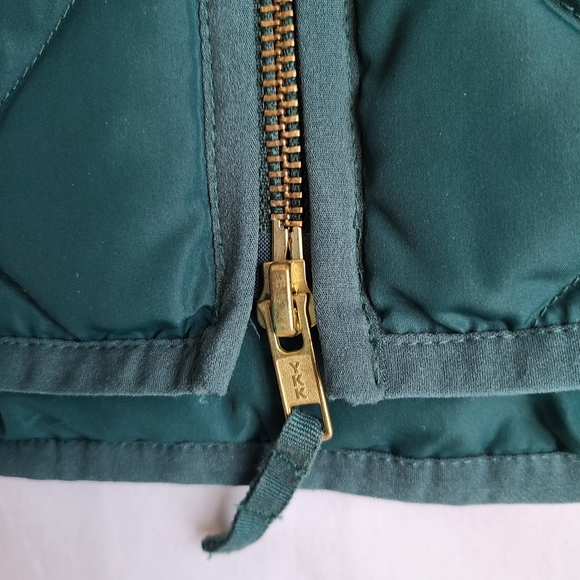 J.Crew Green Quitled Down Vest - Picture 4 of 6